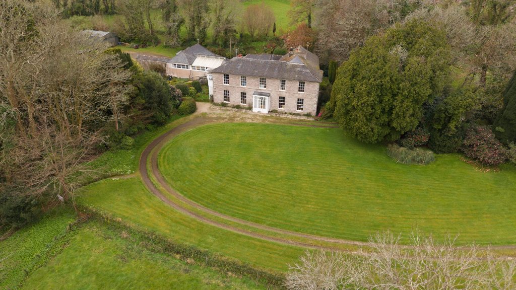 Nancealverne from above, Cornwall Heritage Trust